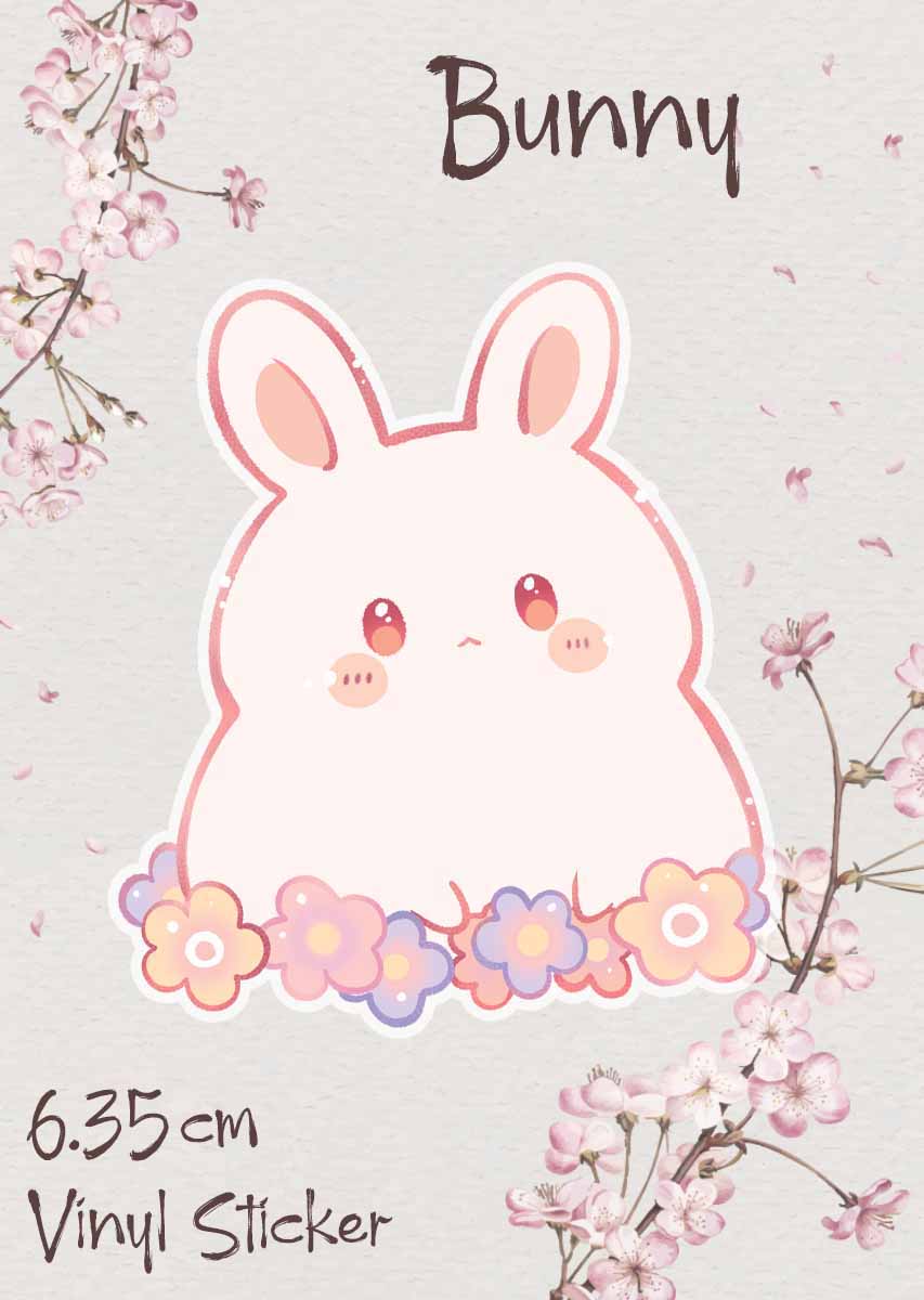 Bunny Sticker - Miyu