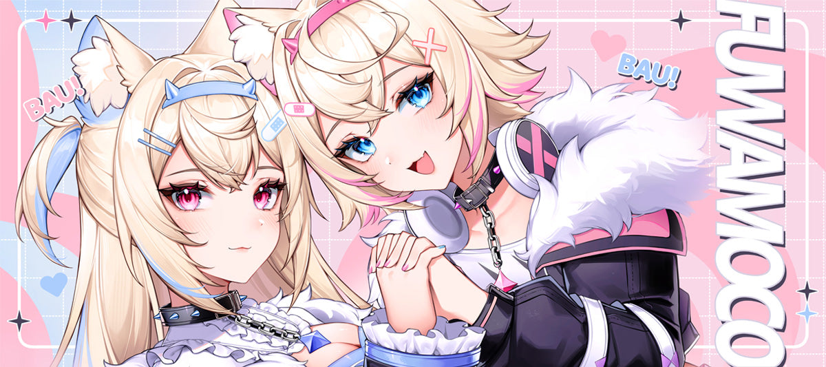 Fuwamoco XXL Deskmat - Beescuit