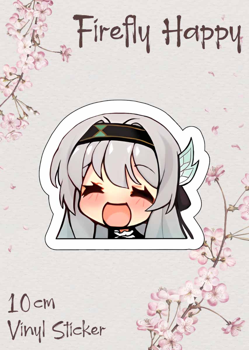 Firefly Happy Sticker - Kana Yukino
