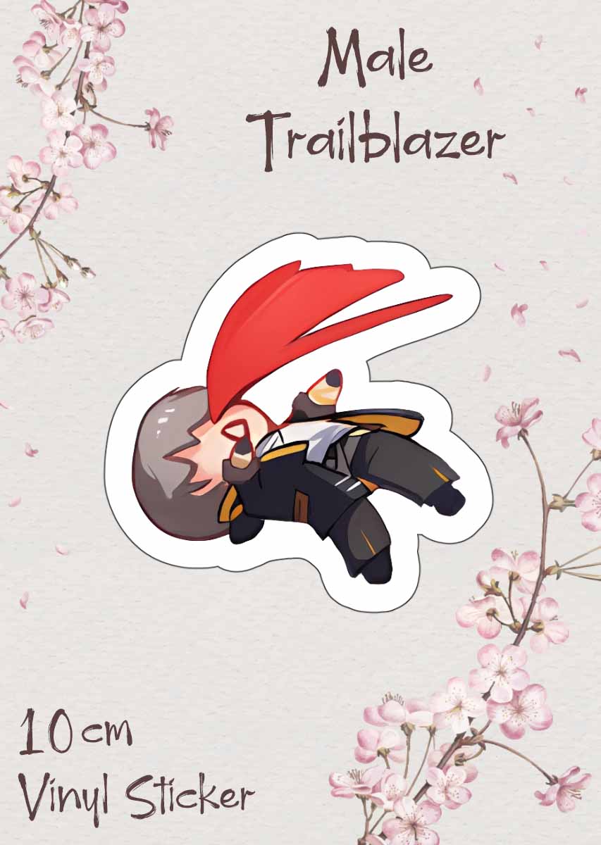 Male Trailblazer Sticker - Kana Yukino