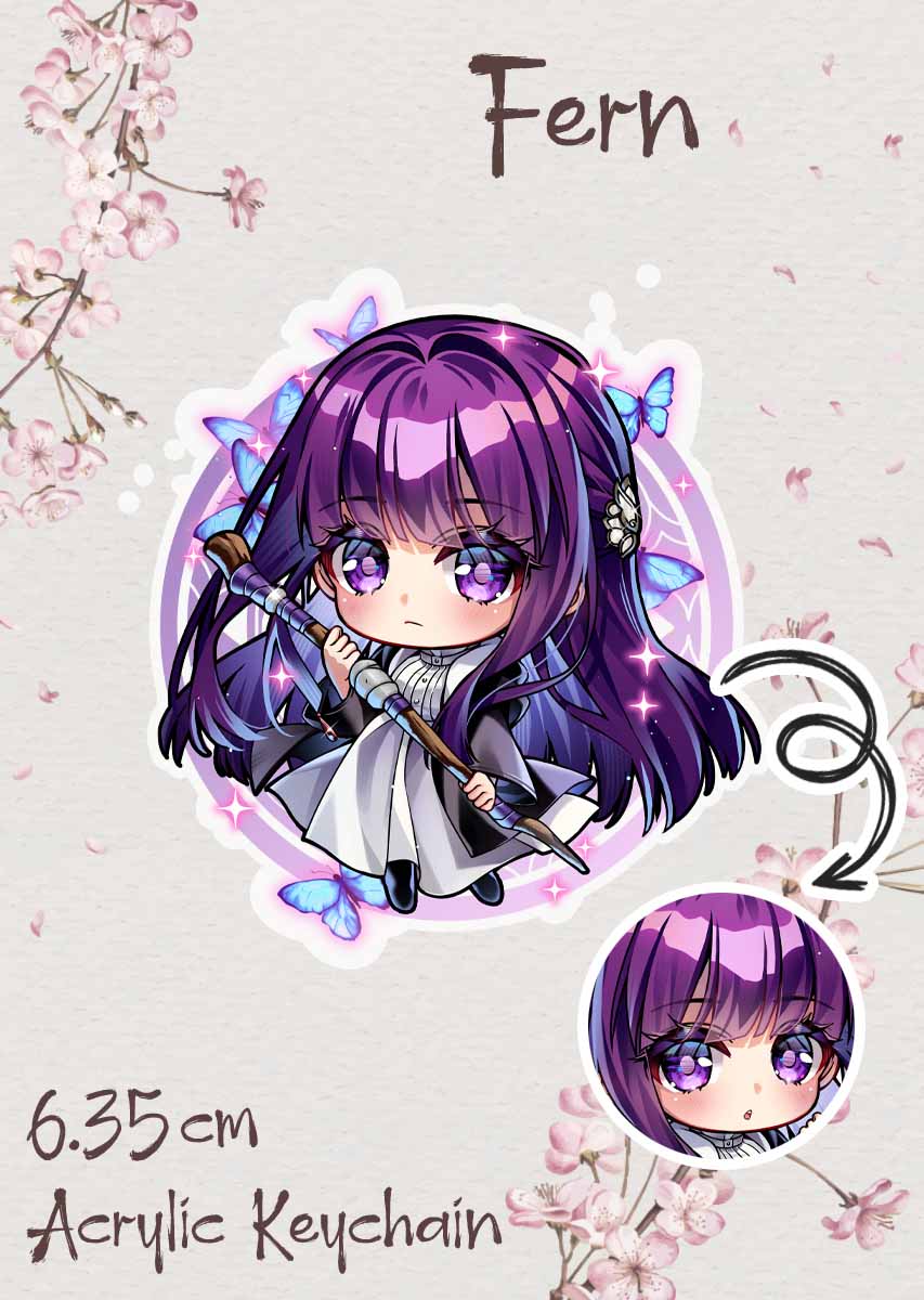 Fern Keychain - Kira Yukishiro