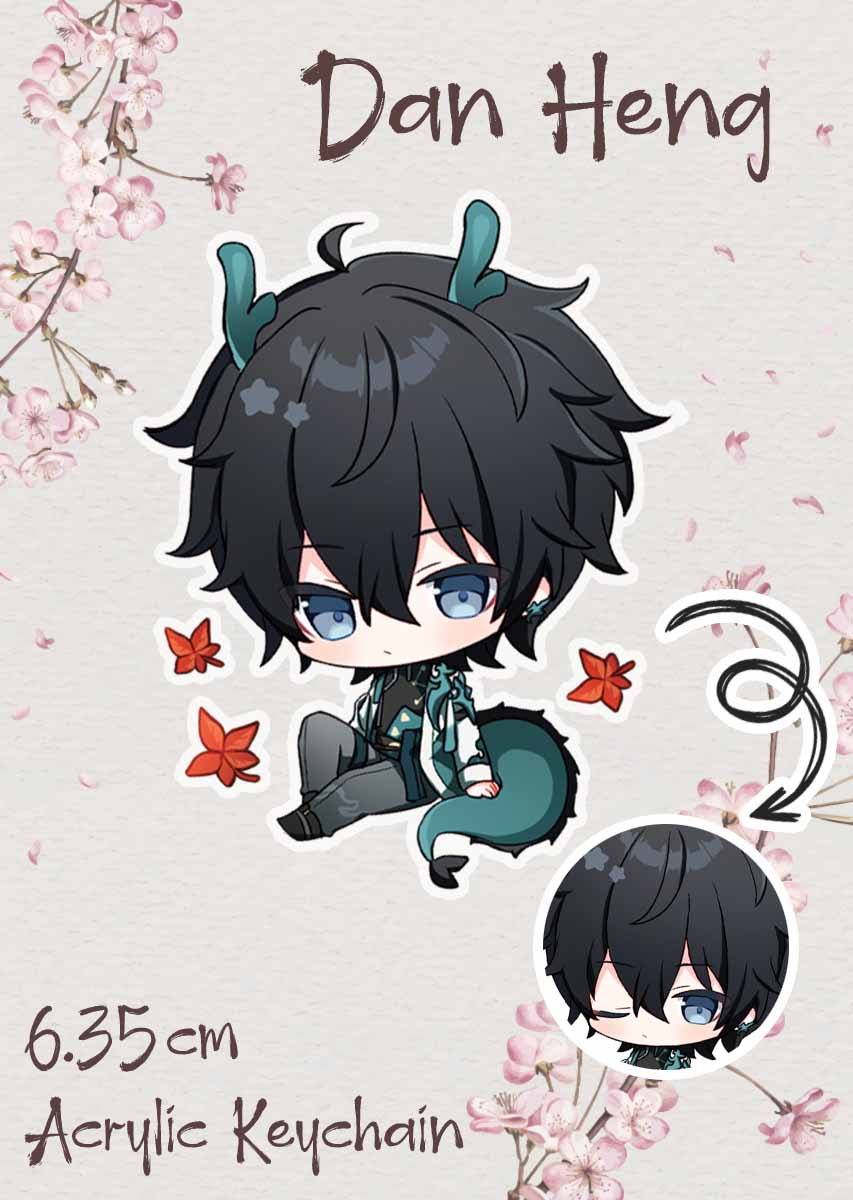Dan Heng Keychain - shouu