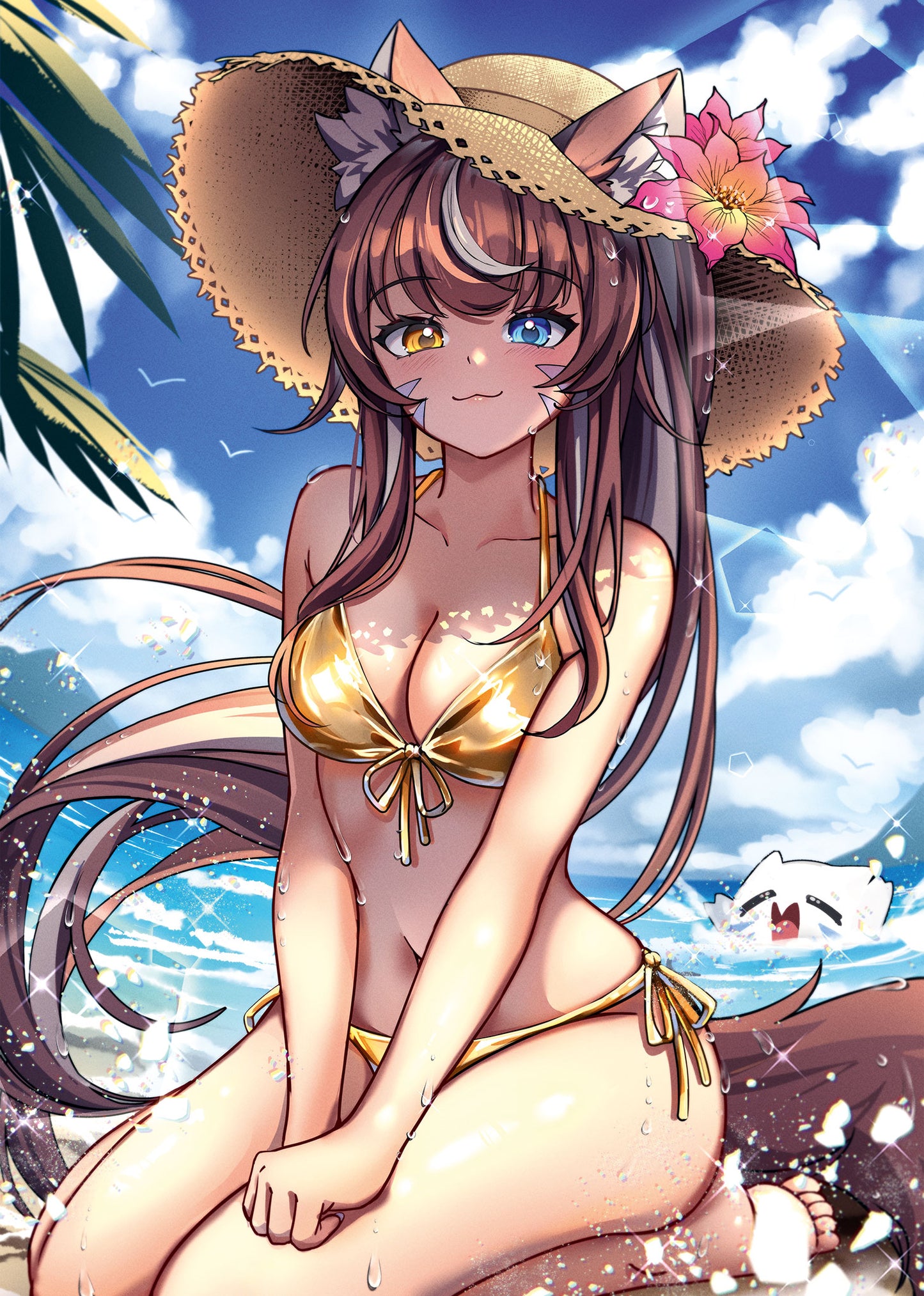 Gold Swimsuit - SpukyCat