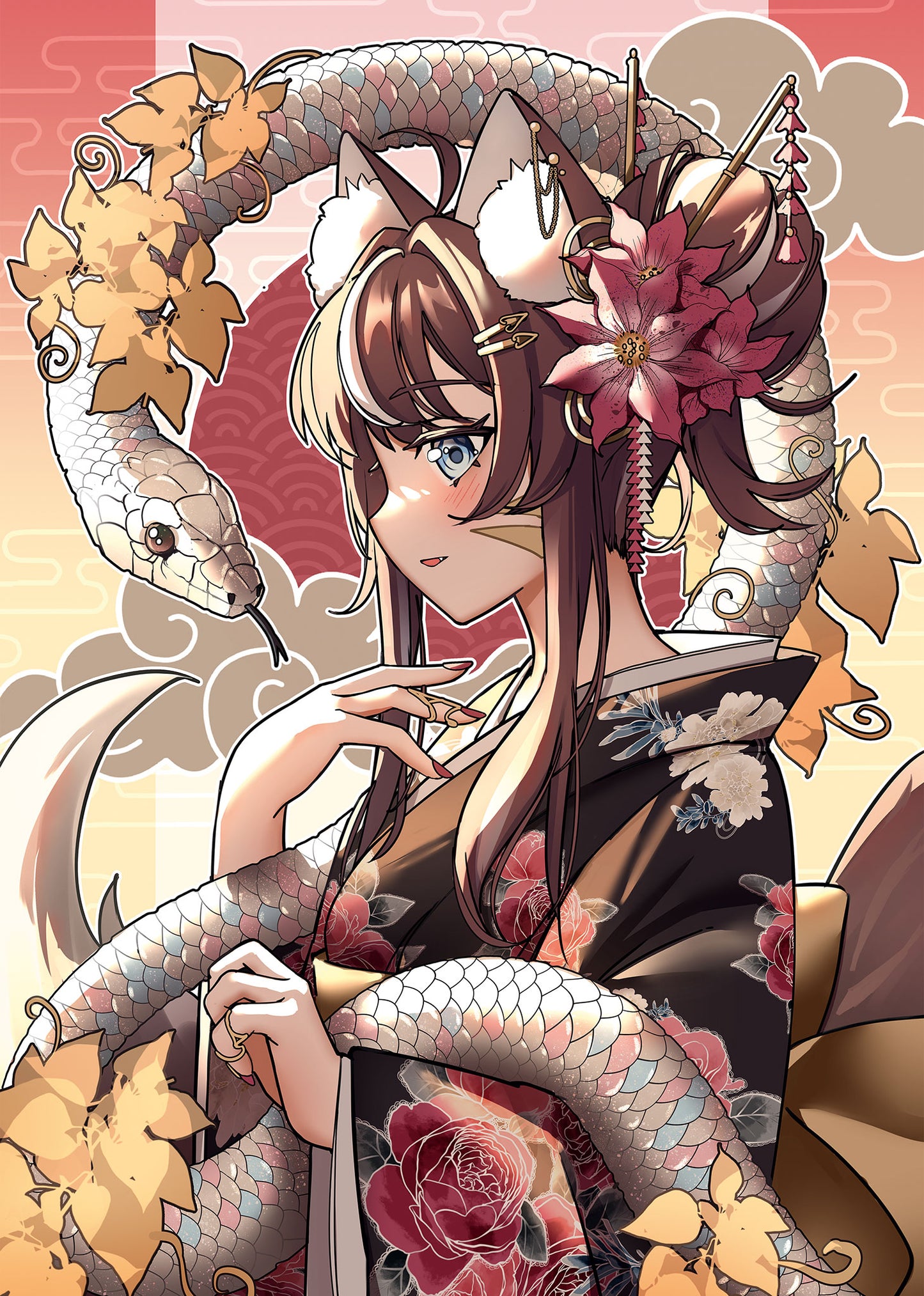 Snake Year - SpukyCat