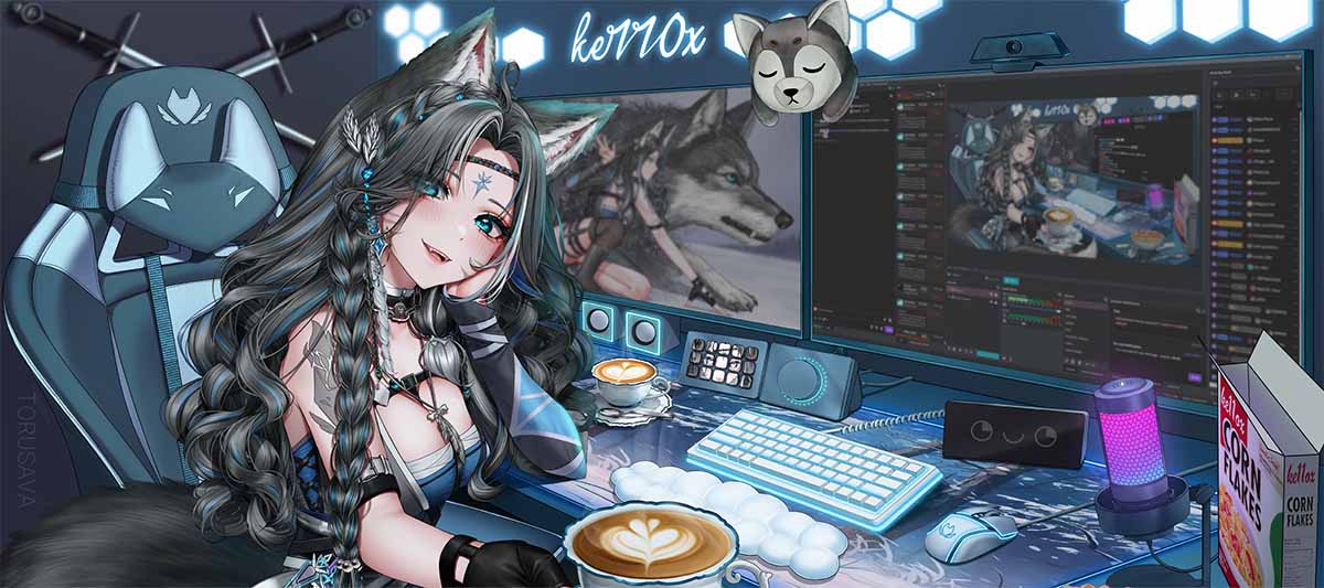 "Starting Soon" XXL Deskmat - ke11ox