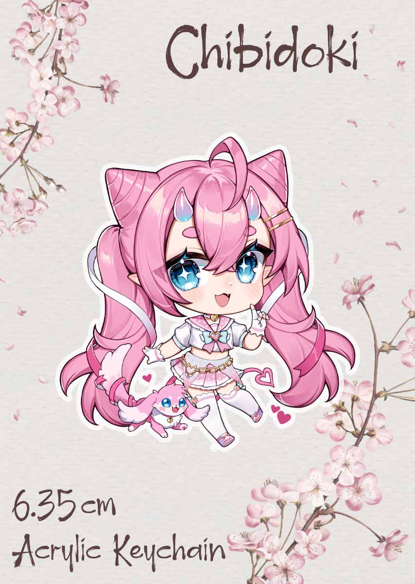 Chibidoki Keychain - beescuit