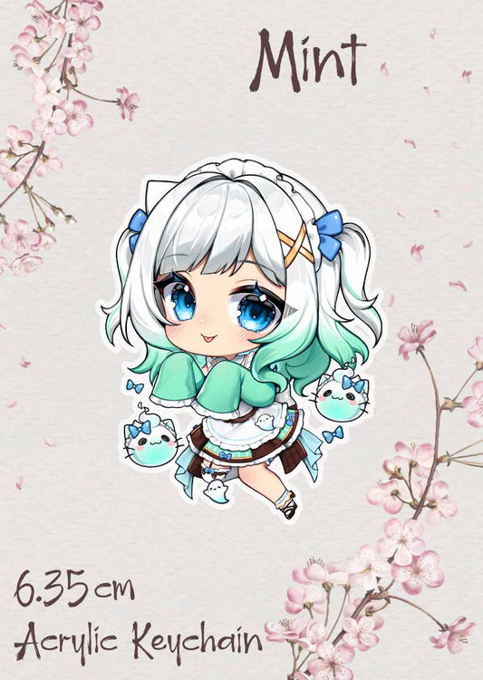 Mint Keychain - beescuit