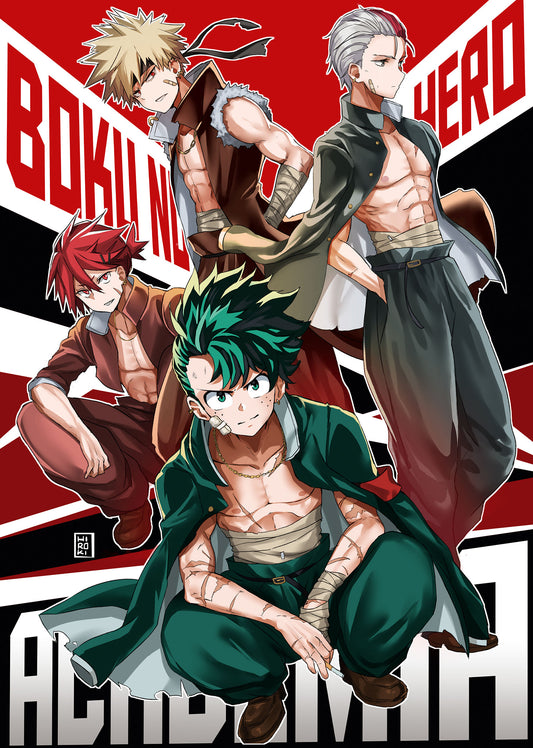 My Hero Academia Boys - Hiroki-Art