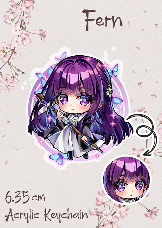 Fern Keychain - Kira Yukishiro