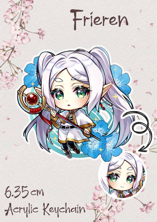 Frieren Keychain - Kira Yukishiro