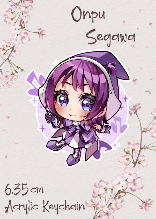 Onpu Keychain - Kira Yukishiro