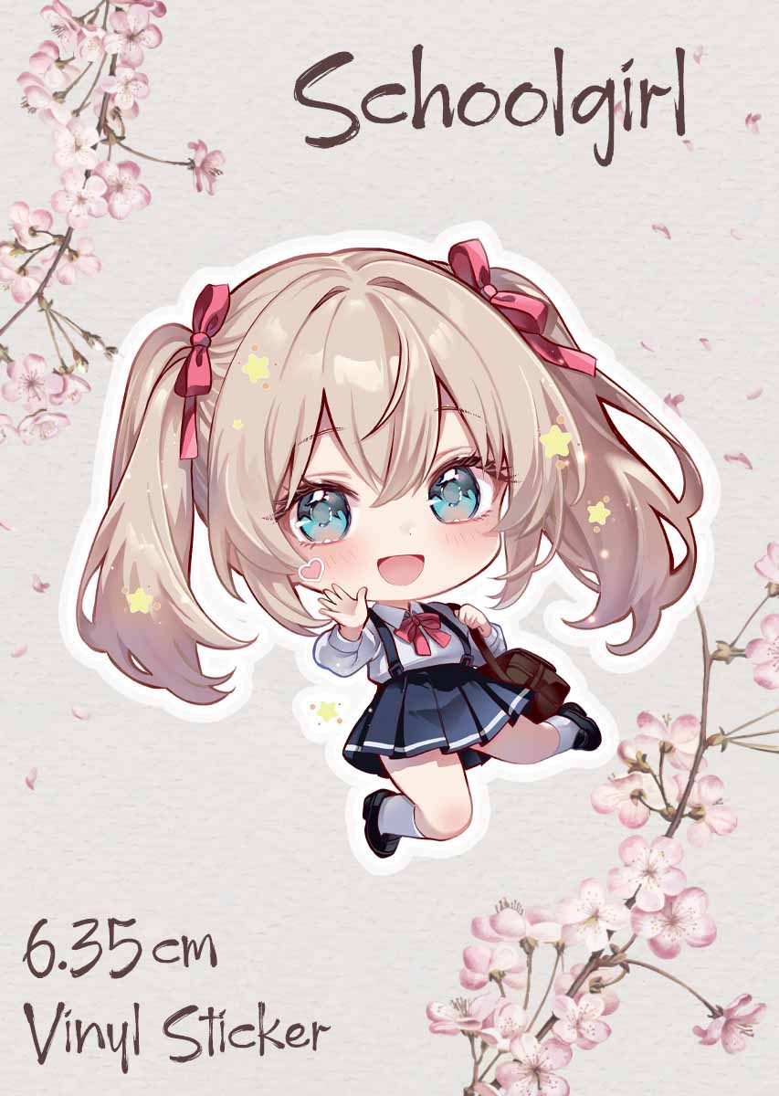Schoolgirl Sticker - Miyu