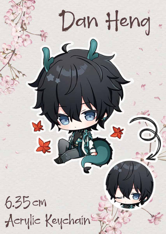 Dan Heng Keychain - shouu