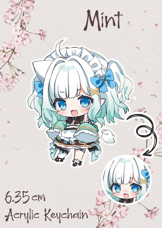 Mint Fantôme Keychain - shouu