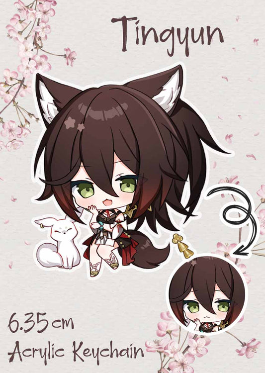 Tingyun Keychain - shouu