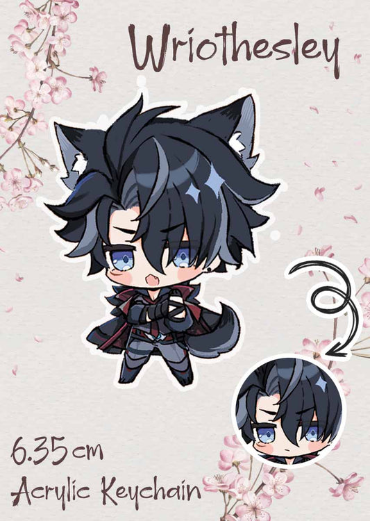 Wriothesley Keychain - shouu
