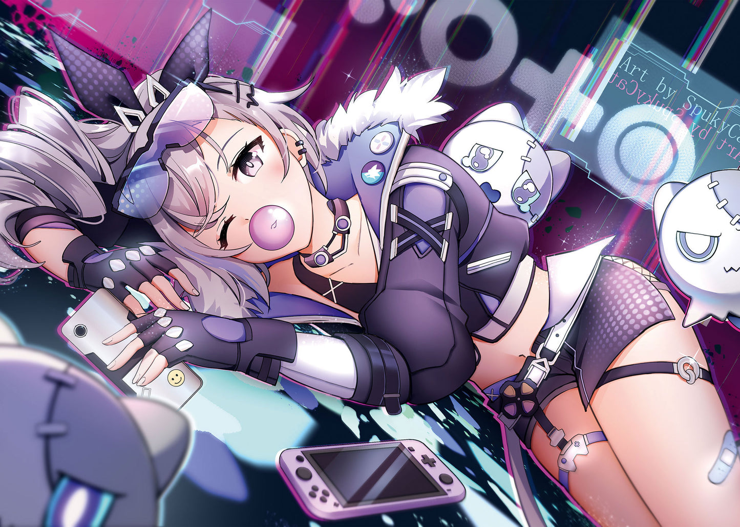 Silver Wolf - SpukyCat