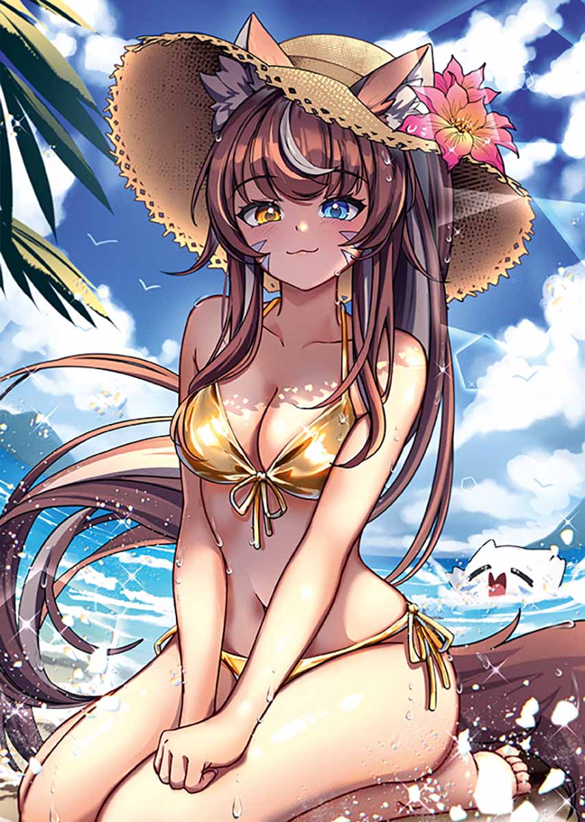 Gold Swimsuit - SpukyCat