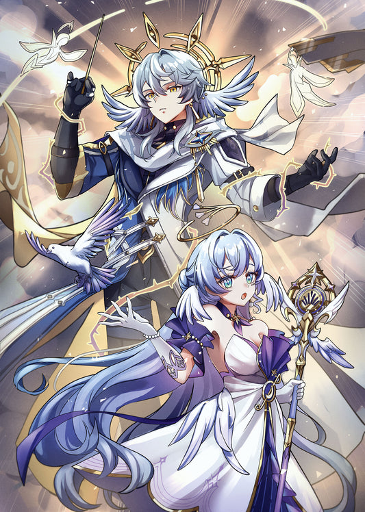 Sunday and Robin - SpukyCat