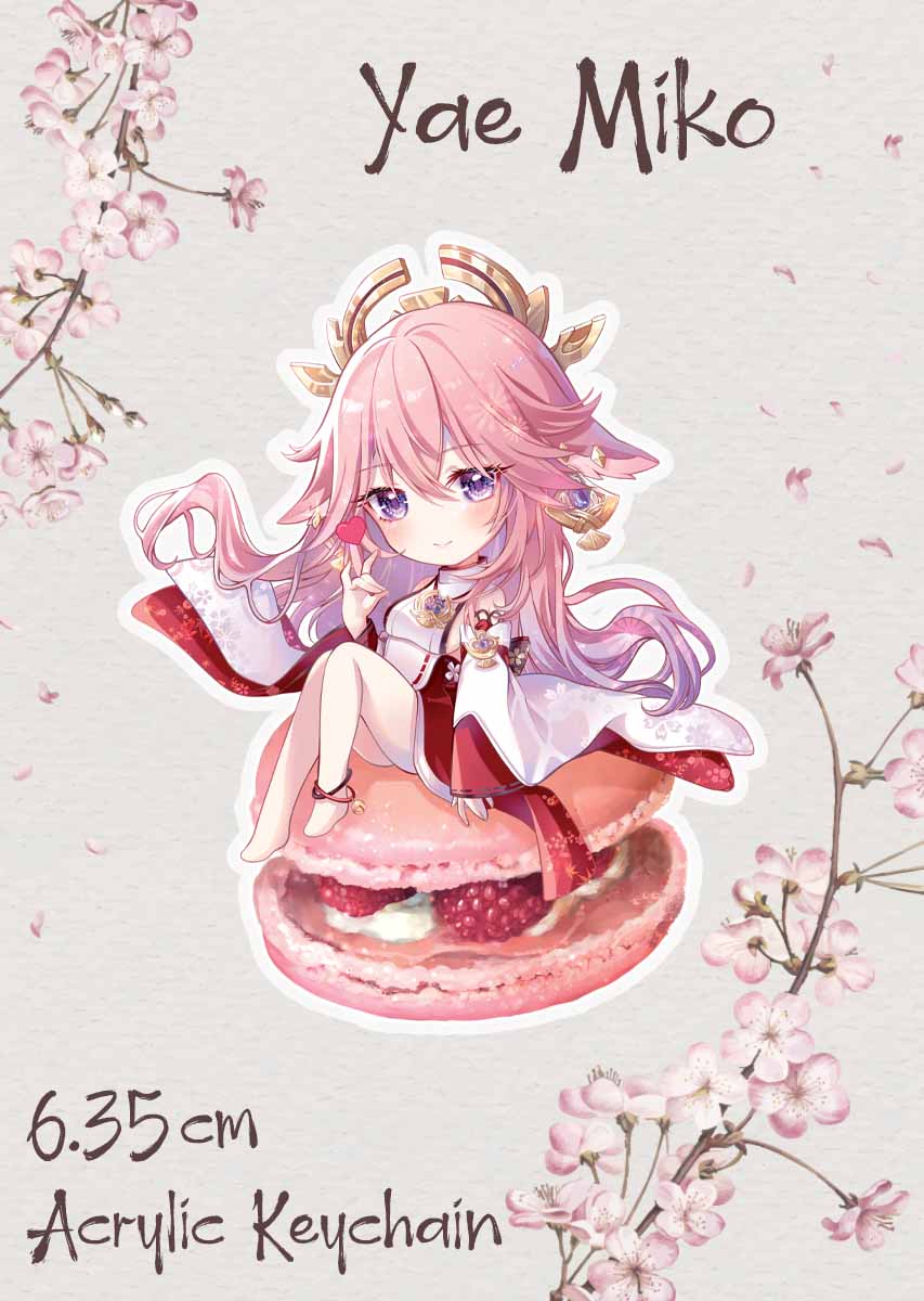 Yae Miko Keychain - Miyu