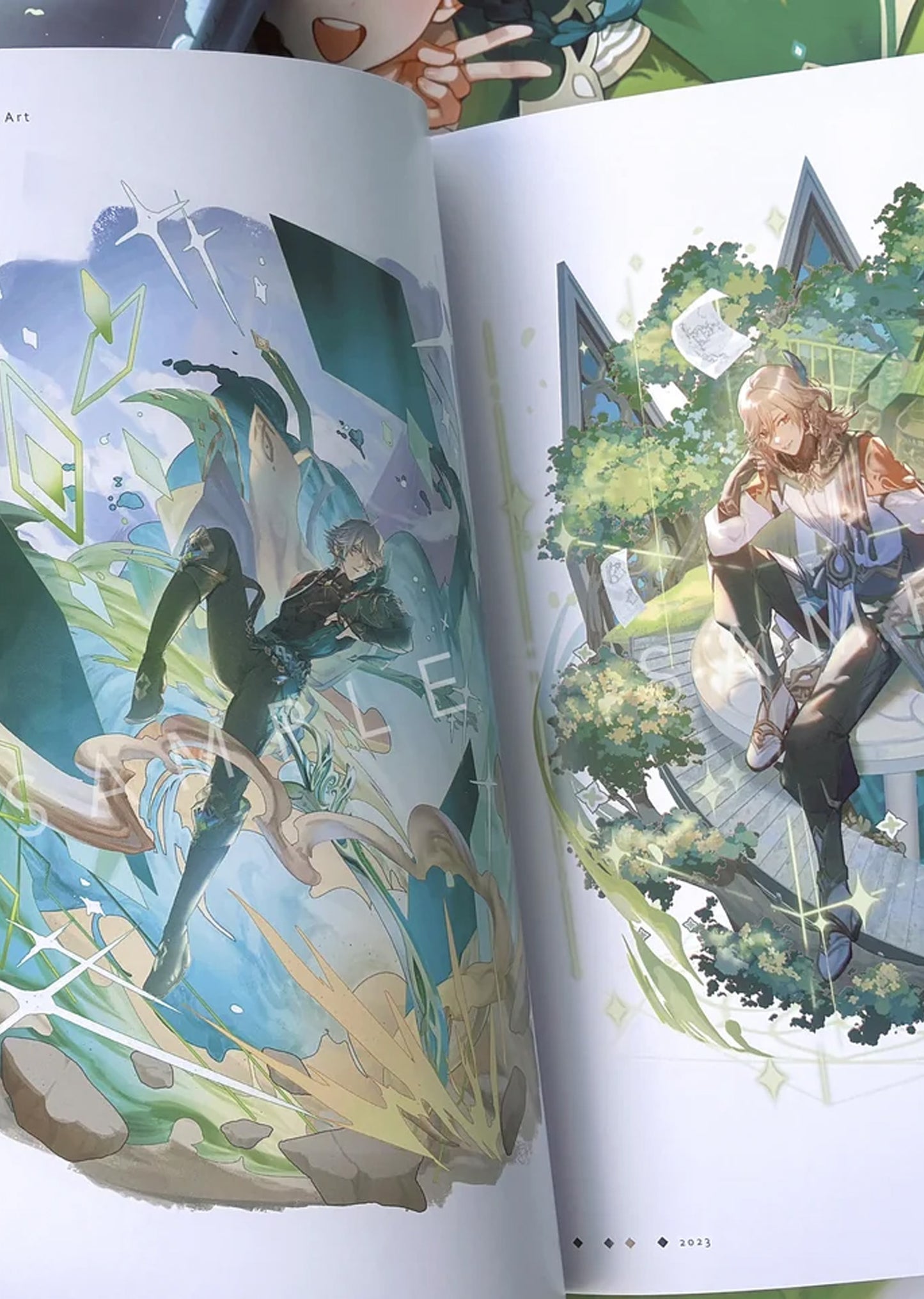 Echoes of Travelers Artbook - Allenerie