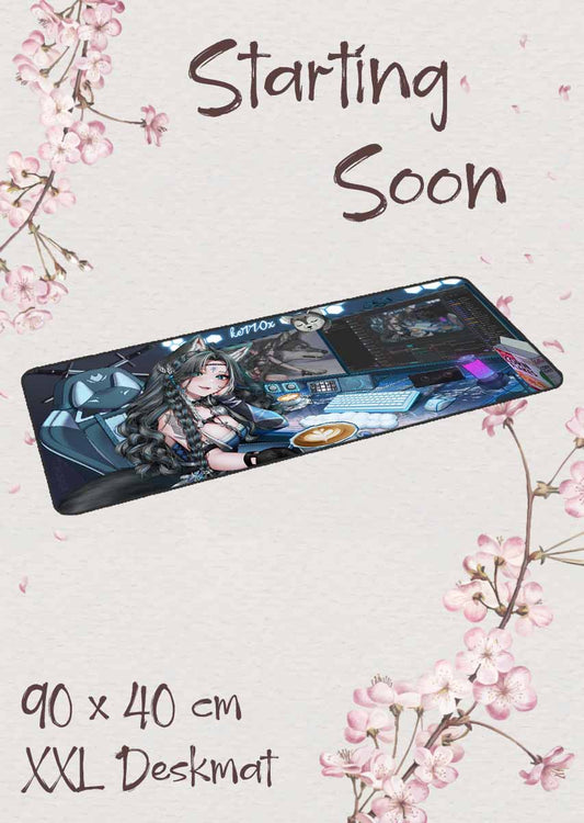 "Starting Soon" XXL Deskmat - ke11ox