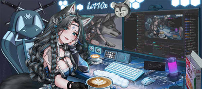 "Starting Soon" XXL Deskmat - ke11ox